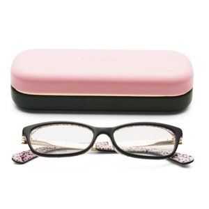 Kate Spade Black Rectangle Eyeglasses